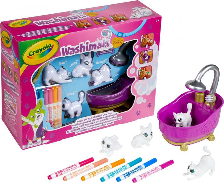 Produktbild Crayola Washimals Haustiere