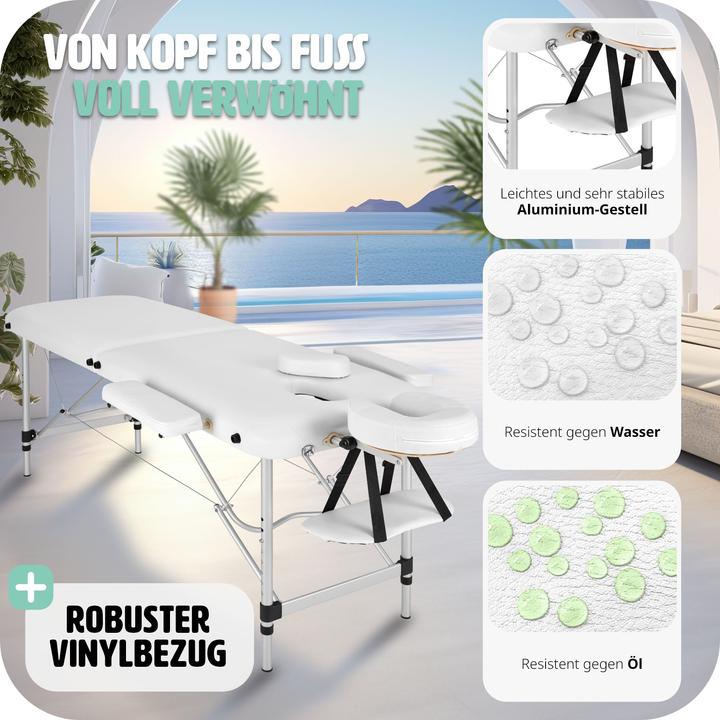 Produktbild tectake 2 Zonen Massageliege