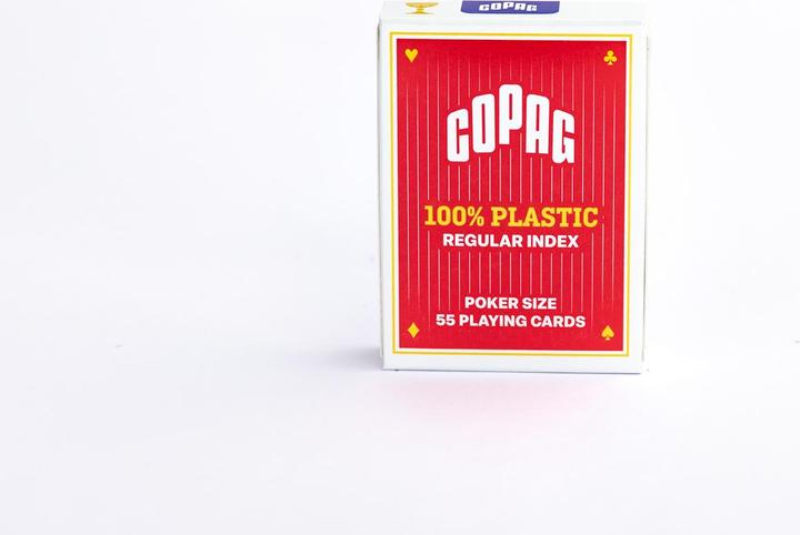 Actual product image Copag Plastic Poker Cards Deck Regular