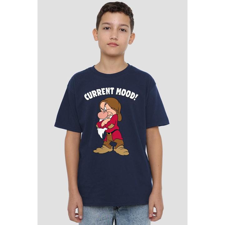 Immagine prodotto Snow White Current Mood Maglietta Grumpy (Brontolo) Bambini (140)