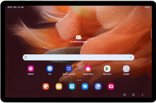 Actual product image Samsung Galaxy Tab S7 FE (WLAN only, 12.40", 64 GB, Mystic Silver)
