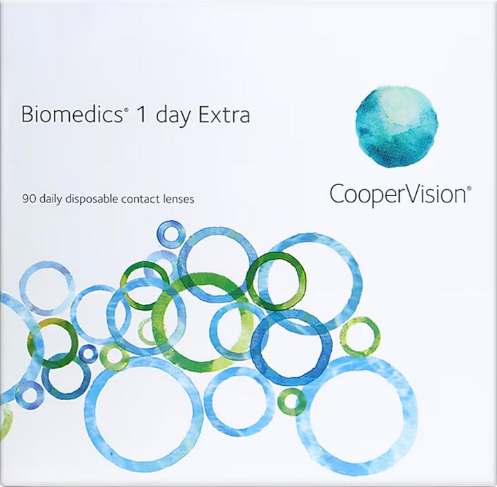 Immagine prodotto Biomedics 1 giorno Extra (90 Pezzo/i, Lente quotidiana, Sferico)