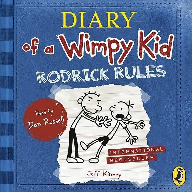 Actual product image Diary of a Wimpy Kid: Rodrick Rules (Book 2), Audio CD (English, Jeff Kinney., 2018)