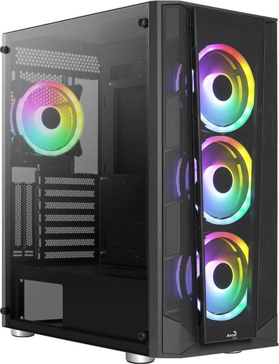 Produktbild AeroCool Prism FRGB Midi-Tower, Tempered Glass (ATX)
