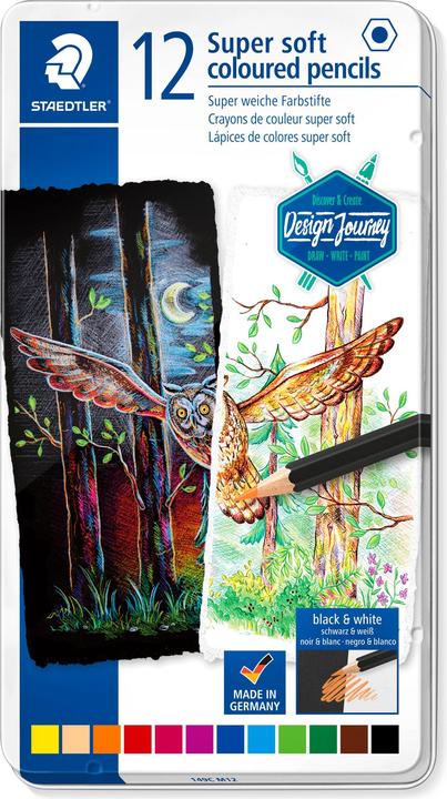 Produktbild Staedtler 149C Super weiche Farbstifte (12 Farben, 12 x)