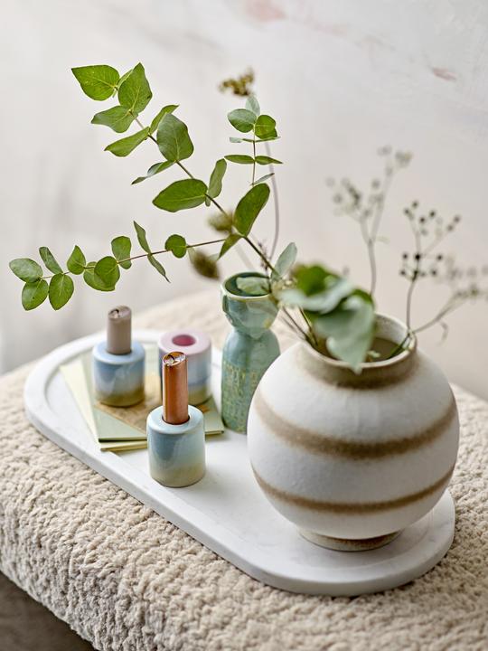 Actual product image Bloomingville Emmaluna Tray, White, Marble