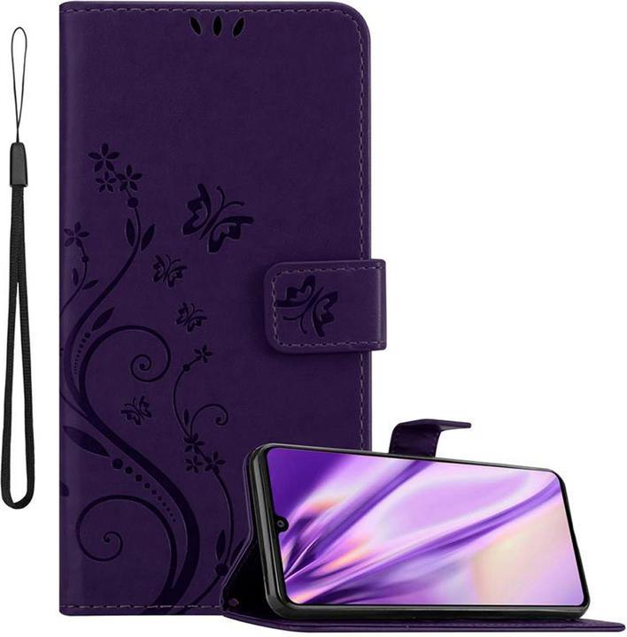 Floral violet foncé