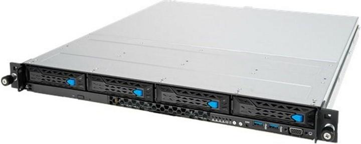 Actual product image ASUS Rack 1U RS300-E12-PS4/350W Intel C262 LGA1700 95W 4xDDR5 4400/4000/3600 4x3 5 /2 5 4*SATA/SAS/