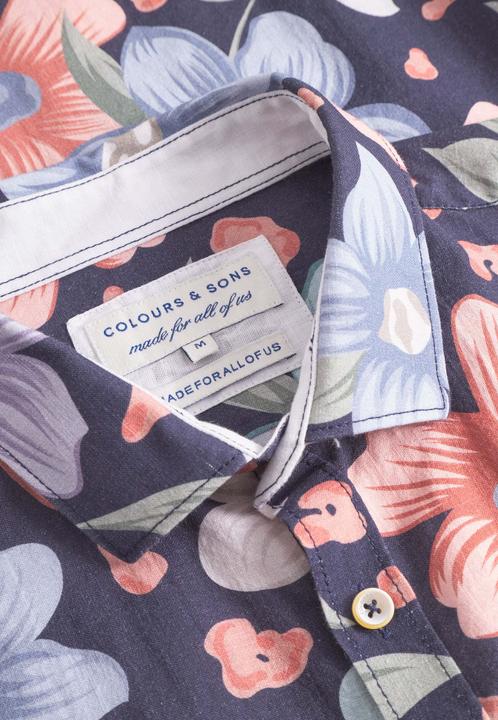 Produktbild Colours & Sons Langarmhemd Shirt-Printed (S)