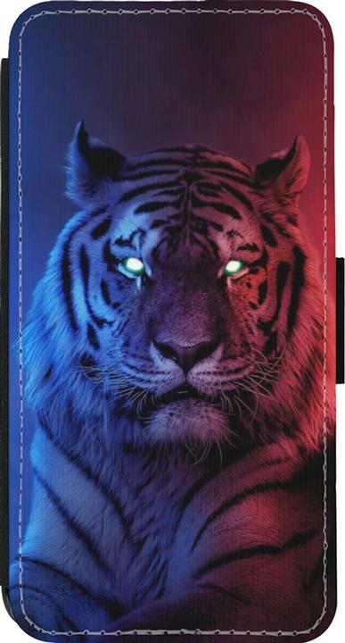 Immagine prodotto PhoneLook Cover Portafoglio Nero Tigre Blu Rosso (Apple iPhone 13 Pro)