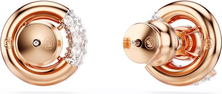 Produktbild Swarovski Dextera Ohrstecker Rundschliff Weiss Roségold (Swarovski Metall)