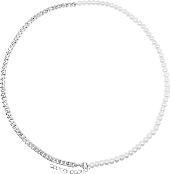Actual product image Heideman Vanez polished silver colour (100% stainless steel)