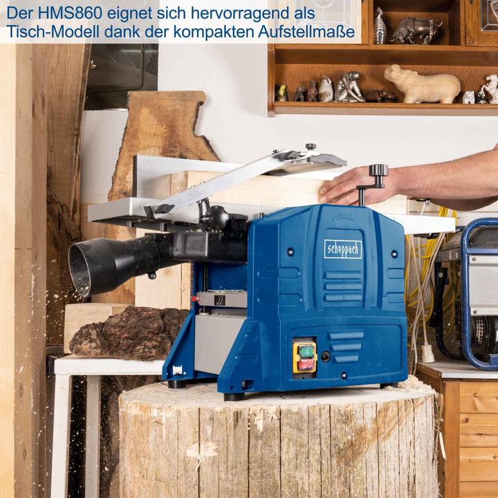 Image du produit Scheppach Niveleuse avec ébarbage HMS860