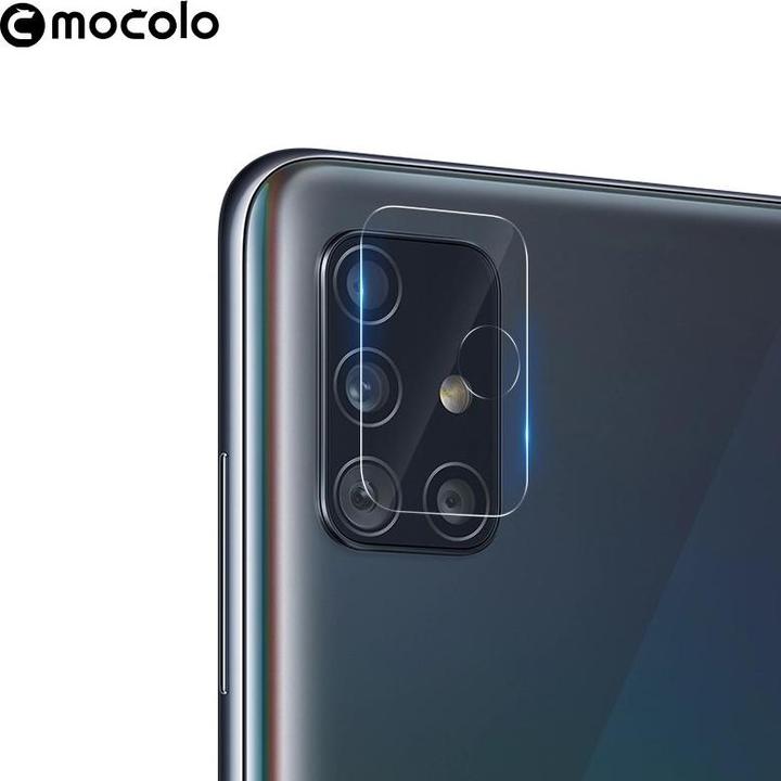 Actual product image Mocolo Kameraobjektiv – Schutzglas für das Samsung Galaxy A51 Kameraobjektiv (Samsung Galaxy A51)