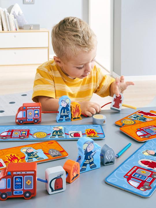 Produktbild Haba Feuerwehr (Französisch, Spanisch, Englisch, Niederländisch, Italienisch, Deutsch)