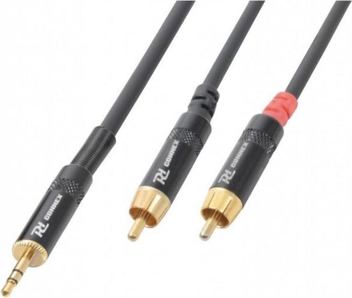 Immagine prodotto PD Connex CX85-3 Jack 3.5mm, maschio - Cinch 3 m (3 m, Cinch, Connettore da 3,5 mm (AUX))