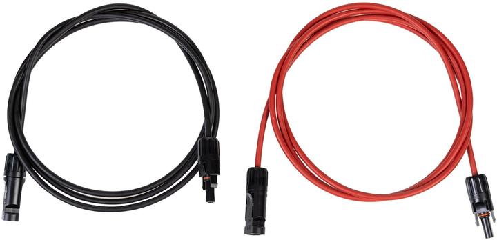 Furber.power Câble de connexion 4 mm² avec connecteur compatible, kit, 2 m (Câble solaire)
