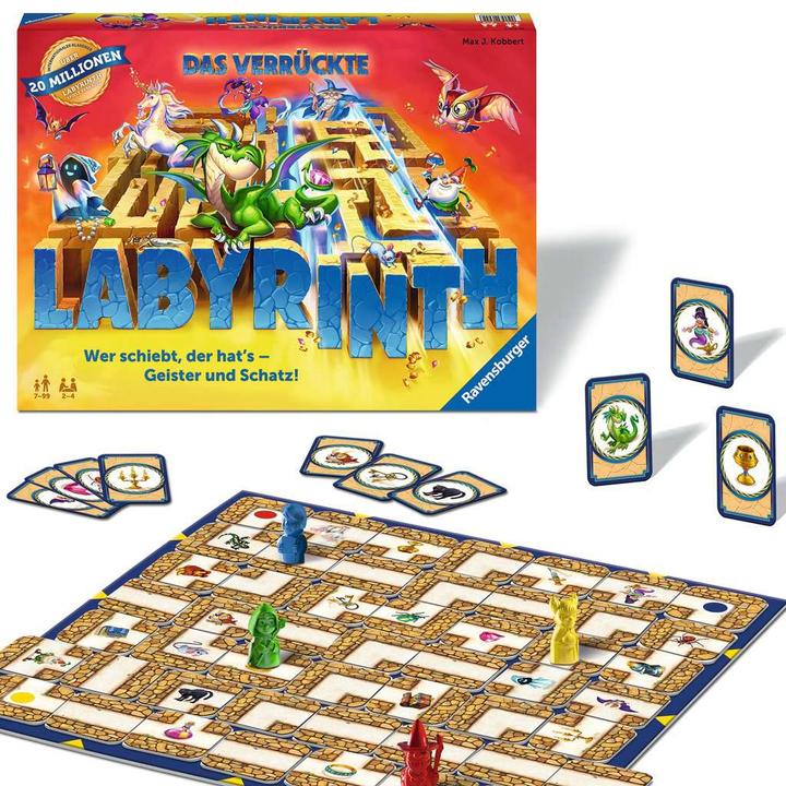 Actual product image Ravensburger The Crazy Labyrinth (German)