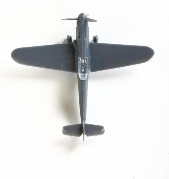 Actual product image Tamiya 1:144 WWII German ME 109 BF/F2