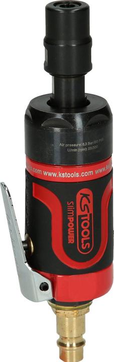 Immagine prodotto KS Tools SlimPOWER Mini smerigliatrice ad aria compressa diritta (220 W)