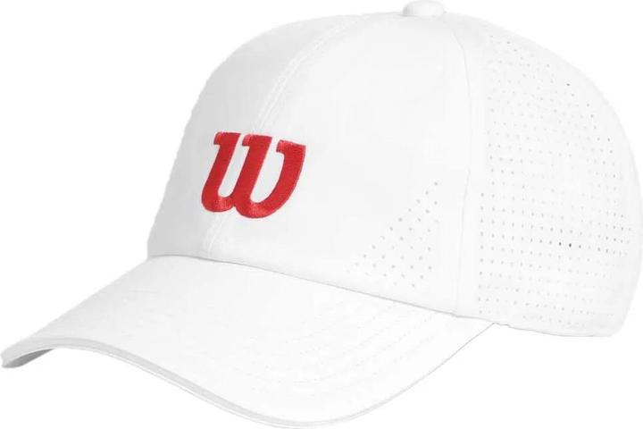 Wilson Active Perforated Cap White (L)