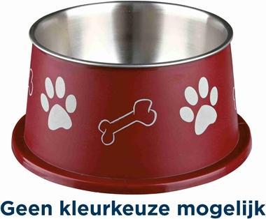 Actual product image Trixie Food bowl Bones (0.90 l)