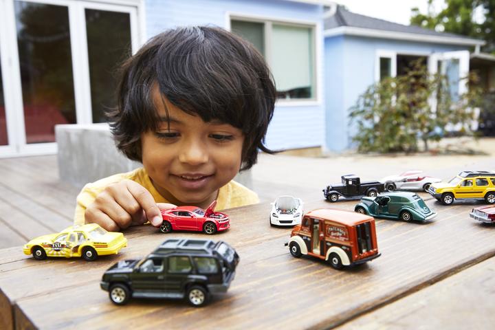 Actual product image Matchbox Cars with moving parts range