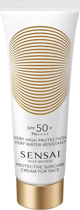 Produktbild Sensai Silky Bronze Protective Suncare Cream For Face (Sonnencreme Gesicht, SPF 50, 50 ml)