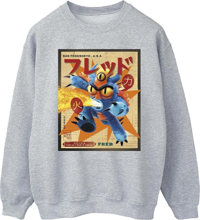 Image du produit Disney - Sweat BIG HERO BAYMAX FRED NEWSPAPER - Homme (XXL)