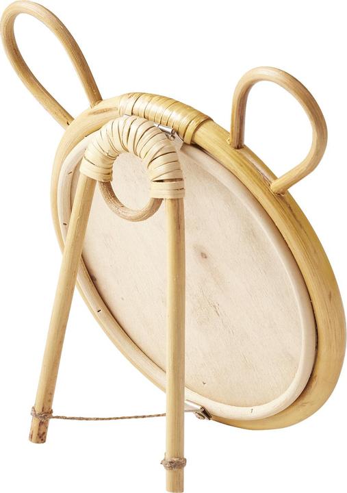 Image du produit Vertbaudet Miroir de table pour enfants OURS, rotin