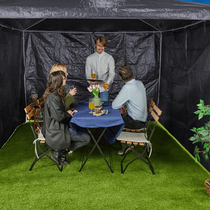 Actual product image Relaxdays 3x gazebo side parts (10 cm, 300 cm)