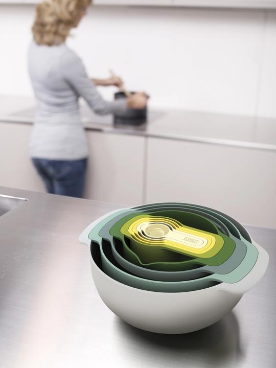 Immagine prodotto Joseph Joseph Nido d'opale 9 (27 cm, 4.50 l, 9 x)