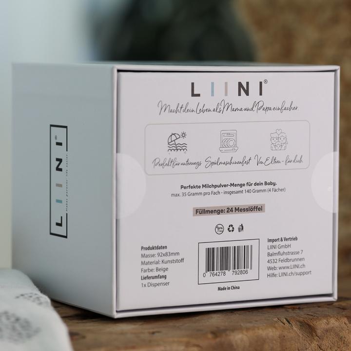 Produktbild Liini Milchpulver-Portionierer für unterwegs