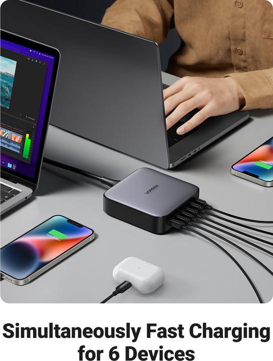 Actual product image Ugreen Nexode Desktop (200 W)