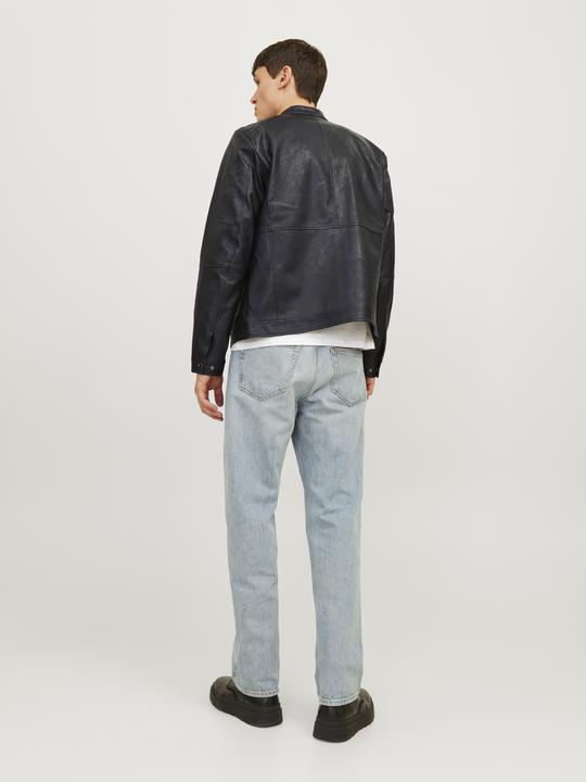 Actual product image Jack & Jones Jjedylan Pu Biker Jacket Noos (XS)