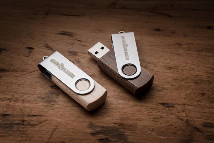 Produktbild Disk2go Wood (128 GB, USB-A, USB 3.0)