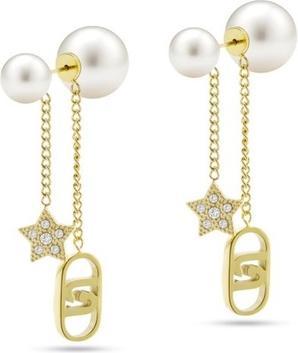 Liu Jo - Unique dangle earrings with pearls and crystals Fashion LJ2638