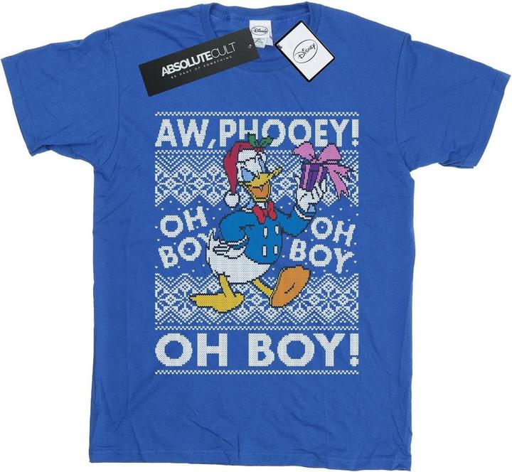 Produktbild Disney Donald Duck Christmas Fair Isle TShirt (3XL)