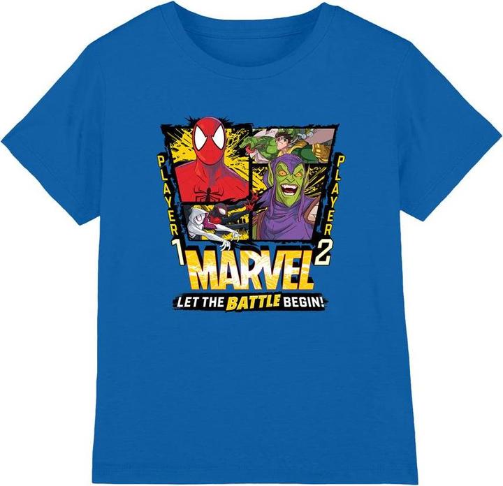 Produktbild Spiderman Let The Battle Begin TShirt (152, 158)