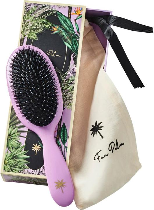 Actual product image Fan Palm - Hair Brush Medium Butterfly