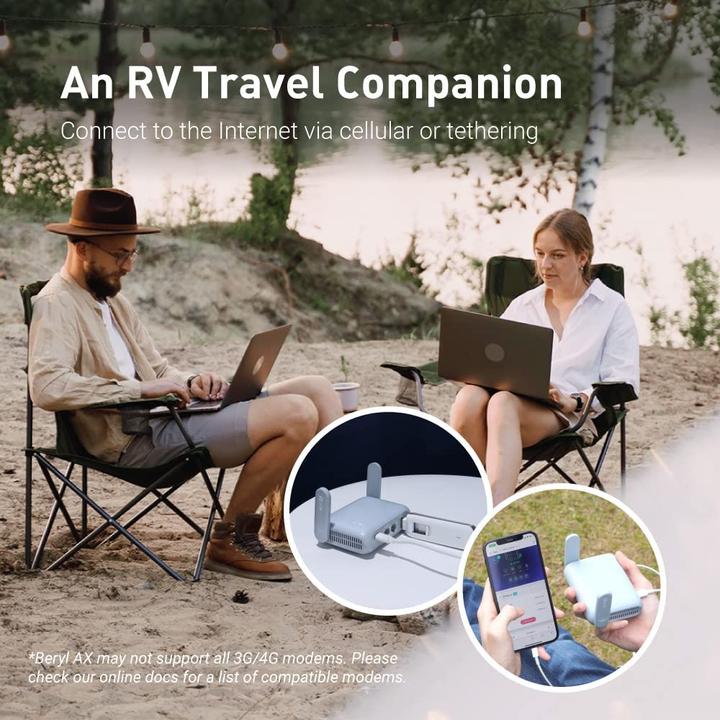 Produktbild iNET Pocket-Sized WiFi 6 Wireless Travel Gigabit Router