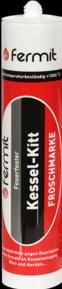 Actual product image Fermit Feuerfester Kesselkitt (1 kg, Black, 500 ml)