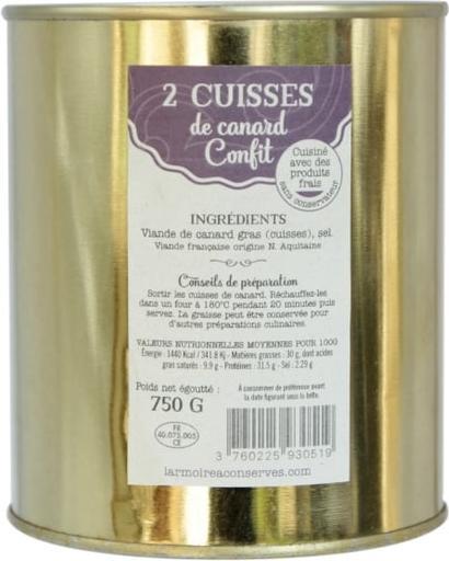 Image du produit L' Armoire a Conserves Confit de canard (750 g)