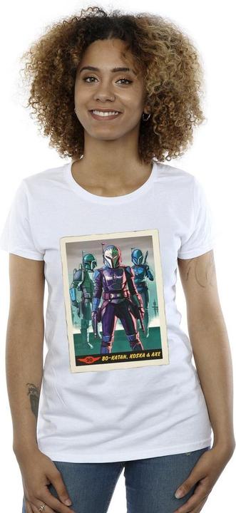 Image du produit Star Wars - T-shirt THE MANDALORIAN BO-KATAN KOSKA AND AXE - Femme (XXL)