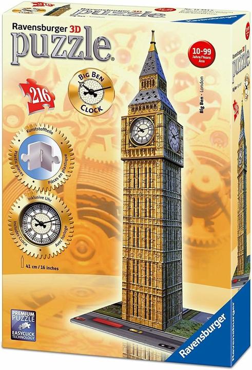 Produktbild Ravensburger Big Ben mit Uhr (216 Teile)