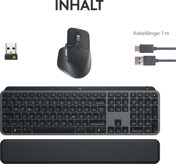 Actual product image Logitech MX Keys S Combo (CH, Wireless)