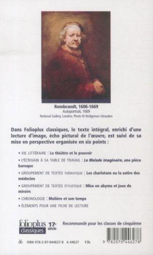 Immagine prodotto Le malade imaginaire (Francese, Molière, 2012)