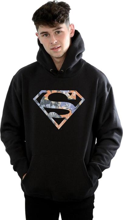 Produktbild Superman Floral Logo 2 Kapuzenpullover (S)