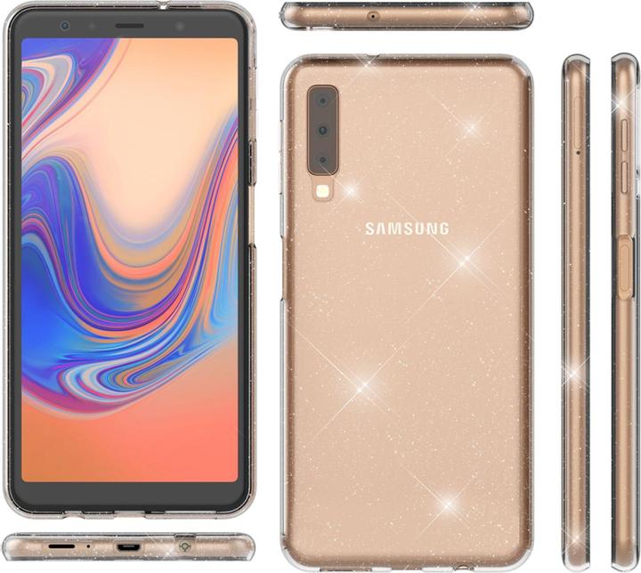 Produktbild Nalia Glitter Handyhülle (Samsung Galaxy A7 (2018))