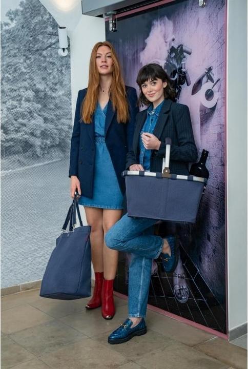 Produktbild reisenthel Tasche Classic Shopper XL Herringbone Dark Blue